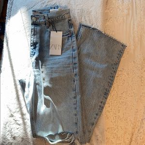Zara wide leg jeans